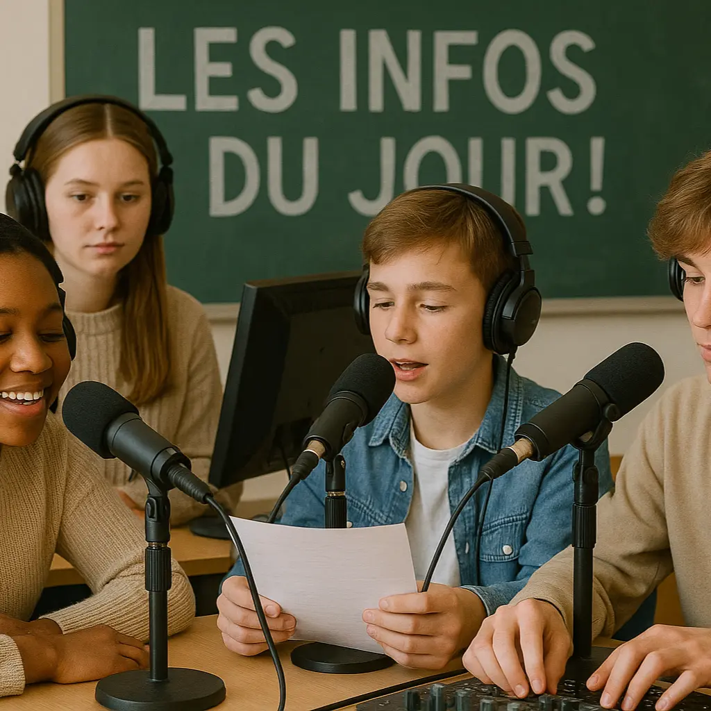 Créer une radio d'école